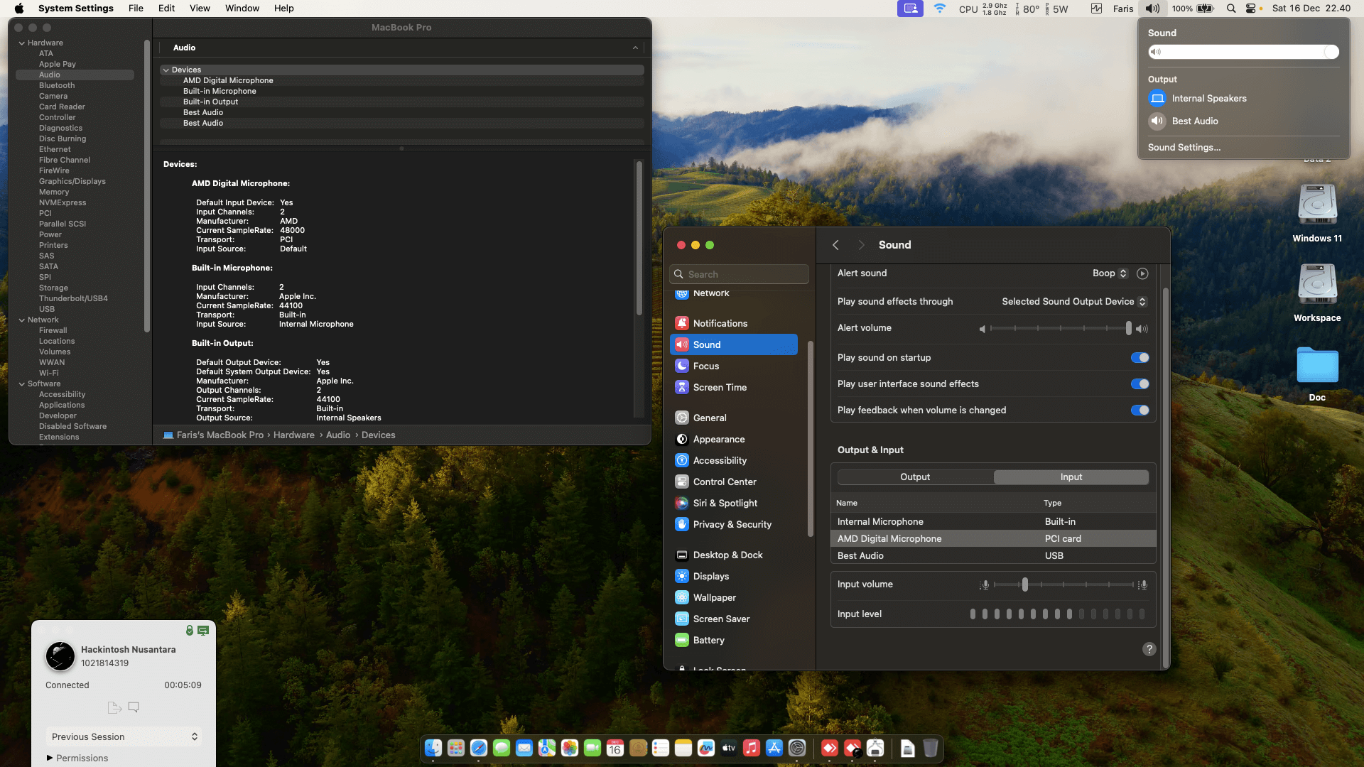 Asus TUF A15 FX506IU R766B7T [AMD Ryzen 7 4800H + Radeon RX Vega 7 + I2C]   OpenCore 1